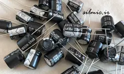 خازن 220 میکرو فاراد 35 ولت SAMXON تایوان GT طول عمر بالا و امپدانس پایین