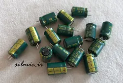 خازن مادربرد 470 میکرو فاراد 16 ولت SANYO ژاپن سری WG با امپدانس بسیار پایین