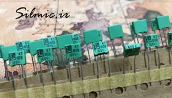 خازن 680 پیکو فاراد 160 ولت Vishay Roederstein سری KT1808 تایم کوپلاژ بای پس