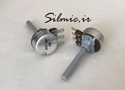 پتانسیومتر 22 کیلو اهم کربنی ساخت Allen-Bradley آمریکا از نوع خطی