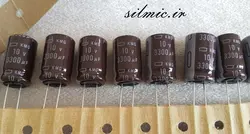 خازن 3300 میکرو فاراد 10 ولت NIPPON ساخت ژاپن سری KMG با ابعاد مینیاتوری
