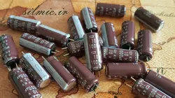 خازن 1000 میکرو فاراد 10 ولت NIPPON ژاپن سری KY با ویژگی ULTRA LONG LIFE