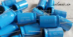 خازن دما بالای 100 میکرو فاراد 200 ولت nichicon ژاپن سری BT با طول عمر بالا