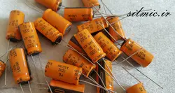 خازن دما بالا 1000 میکرو فاراد 16 ولت nippon ژاپن سری gxe با تحمل دمای ۱۲۵