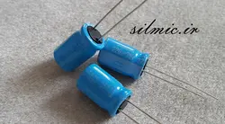 خازن دما بالای 220 میکرو فاراد 35 ولت nichicon ژاپن سری BT با طول عمر بالا