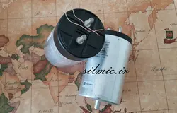 خازن 300 میکرو فاراد 1100 ولت mkp ساخت europtronic تحمل جریان تا 70 آمپر