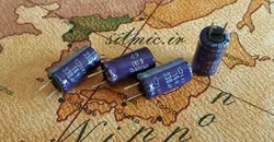 خازن 330 میکرو فاراد 16 ولت NIPPON ژاپن سری LXY با ESR پایین و High reliability