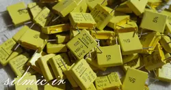 خازن 560 پیکو فاراد 160 ولت WIMA سری FKC3 از نوع پلی کربنات و های فرکانسی