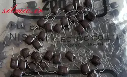خازن پلی فنالین 2.7 نانو فاراد 50 ولت nissei ژاپن با تلورانس 2% و مقاوم به حرارت
