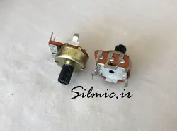 پتانسیومتر 20 کیلو اهم خطی با جنس بسیار مرغوب و روان با دسته پلاستیکی