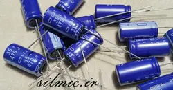 خازن 470 میکرو فاراد 35 ولت NIPPON ژاپن سری LXZ با ESR پایین و LONG LIFE