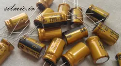 خازن های فای نیچیکون 2200 میکرو فاراد 16 ولت گرید استاندارد صوتی سری FW