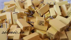 خازن 1.05 نانو فاراد 63 ولت ساخت philips با تلورانس 1% مناسب امپهای لامپی