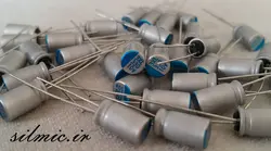 خازن جامد 330 میکرو فاراد 10 ولت TOSHIN KOGYO ابعاد مینیاتوری و ultra low esr