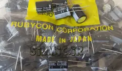 خازن 5600 میکرو فاراد 6.3 ولت ژاپنی Rubycon سری ZL با esr فوق العاده پایین