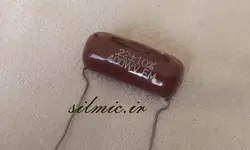 خازن سیلور میکا 220 نانو فاراد 400 ولت Cornell Dublier با پایداری فوق العاده بالا