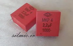 خازن 2.2 میکرو فاراد 1000 ولت های فرکانسی WIMA آلمان سری MKP4