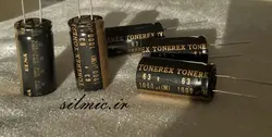 خازن های گرید 1000 میکرو فاراد 63 ولت صوتی النا سری TONEREX ROB