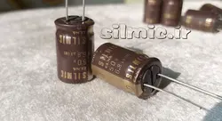 خازن سیلمیک النا 6.8 میکرو فاراد 50 ولت های گرید صوتی ROS ( SILMIC )