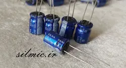خازن 1000 میکرو فاراد 16 ولت ژاپنی ELNA مدل استاندارد blue robe سری RE3