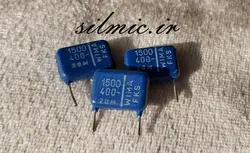 خازن کوپلاژ 1.5 نانو فاراد 400 ولت wima آلمان سری FKS2 با گرایش صوتی