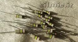 خازن تانتال 150 نانو فاراد 35 ولت اکسیال ساخت PIHER اسپانیا سری MOLDED AXIAL