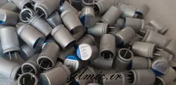 خازن جامد پلیمر 220 میکرو فاراد 16 ولت capxon سری PS های فرکانسی و LOW ESR
