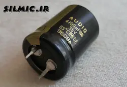 خازن های گرید الکترولیتی 4700 میکرو فاراد 35 ولت آدیو پاناسونیک LOW ESR