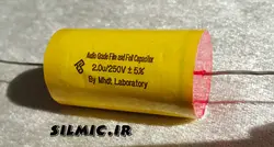 خازن های گرید صوتی 2 میکرو فاراد 250 ولت به سفارش Mhdt Laboratory تایوان