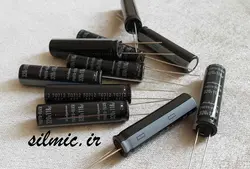 خازن 118 میکرو فاراد 320 ولت rubycon سری photo flash سرعت شارژ و دشارژ بالا