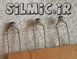 خازن 18 پیکو فاراد 100 ولت PHILIPS ساخت آلمان با گرید نظامی NPO تلورانس 2%