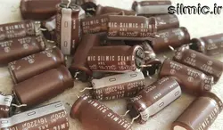 خازن سیلمیک النا 220 میکرو فاراد 16 ولت های گرید صوتی ROS ( SILMIC )