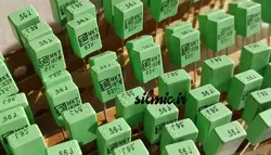 خازن های فرکانسی 560 نانو فاراد 63 ولت ERO سری MKT1826 ساخت آلمان