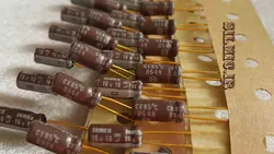 خازن سیلمیک النا 10 میکرو فاراد 16 ولت GOLD های گرید صوتی RFS(SILMICII)