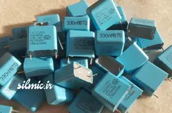 خازن 330 نانو فاراد 275 ولت AC سری PHE840M X2 ساخت شرکت RIFA آلمان