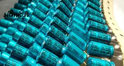 خازن 330 میکرو فاراد 35 ولت ژاپنی Rubycon سری RX30 با رنج دمای 130 درجه