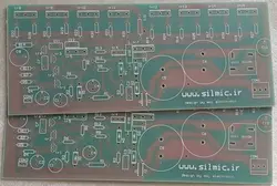 برد pcb خام پاور آمپلی فایر 400 وات تمام ترانزیستوری با بهترین فیبر فایبرگلاس