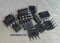 آی سی LM311P مقایسه کننده ولتاژ شرکت TEXAS ساخته شده در تایوان