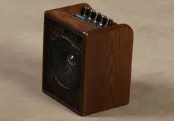 اکو شارژی مینی موج مدل نوترینو با روکش چوب بلوط و کاور چرمی