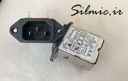 جک پاور نری با فیلتر نویز emi داخلی و توان 10 آمپر ساخت delta electronic تایوان