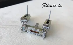 ولوم کشویی 250 کیلو اهم لگاریتمی استریو ALPS ژاپن طول 6 سانت