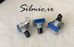 پتانسومتر 50 کیلو اهم استریو خطی 7 پایه FORWARD تایوان سری RK14K122A