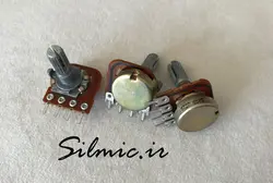 ولوم پتانسیومتر 50 کیلو اهم خطی 4 پین پالسی ساخت FORWARD تایوان