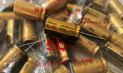 خازن های فای نیچیکون 4700 میکرو فاراد 35 ولت گرید استاندارد صوتی سری FW