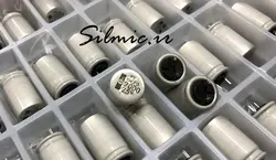 خازن دما بالا 2000 میکرو فاراد 25 ولت NIPPON ژاپن سری GPD با دمای 135 درجه