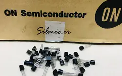 ترانزیستور BC327 امپلی فایری از نوع PNP با مشخصات 45V 0.8A ساخت ON