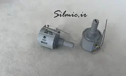 مولتی ترن 10 دور 200 اهم سیمی با پایه های طلا ساخت BI بسیار دقیق 20ppm