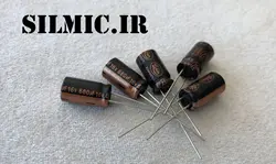 خازن 680 میکرو فاراد 16 ولت lelon سری RXW مناسب سوئیچینگ با طول عمر بالا