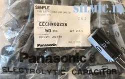 سوپر خازن 22 فاراد 2.3 ولت GOLD CAP PANASONIC سری HW بک آپ و حافظه