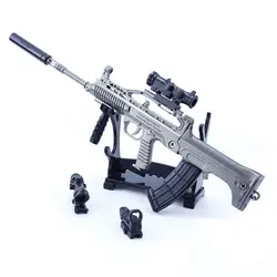 ماکت تفنگ QBZ بازی پابجی (فلزی) | تفنگ پابجی